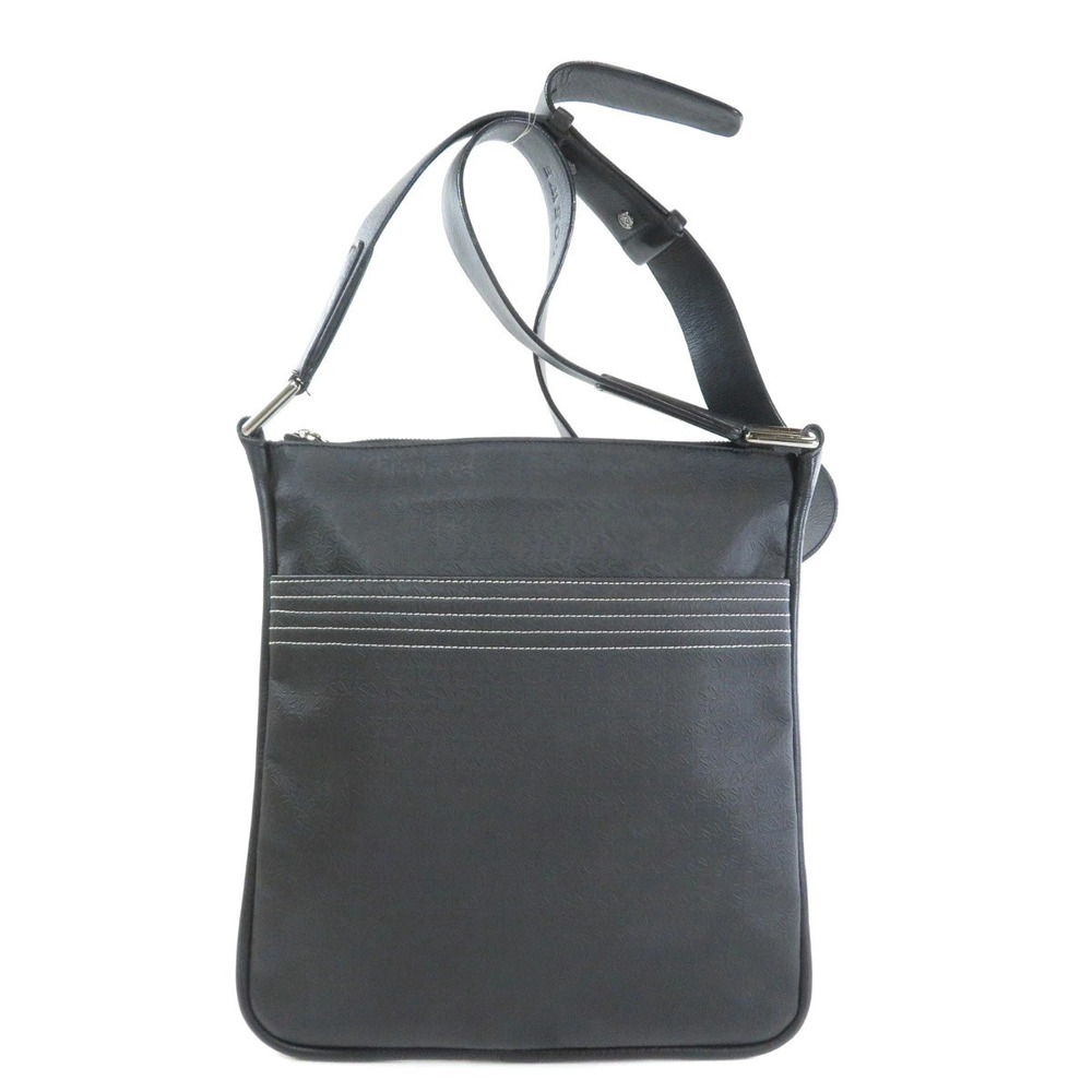 Loewe Anagram Leather Bag Shoulder Black